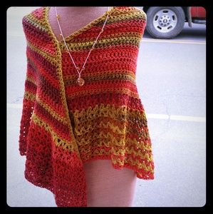 Handmade Artisan Shawl, Brandnew